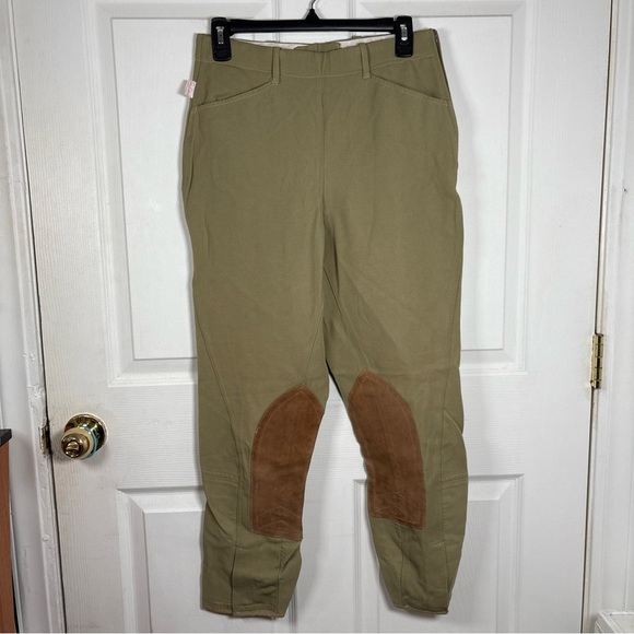 Tailored Sportsman English Riding Habits Women’s 30 Long Breeches Pants Beige - Picture 1 of 16